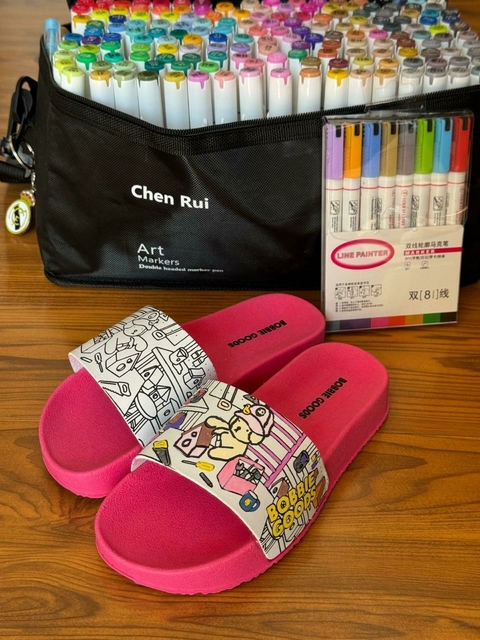 Chinelo Feminino Infantil Slide Bobbie Goods - comprar online