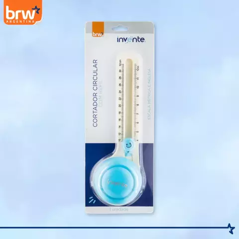 CORTADOR CIRCULAR CON ESCALA METRICA