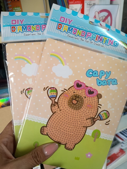 PINTURA DIAMANTE CAPIBARA - comprar online