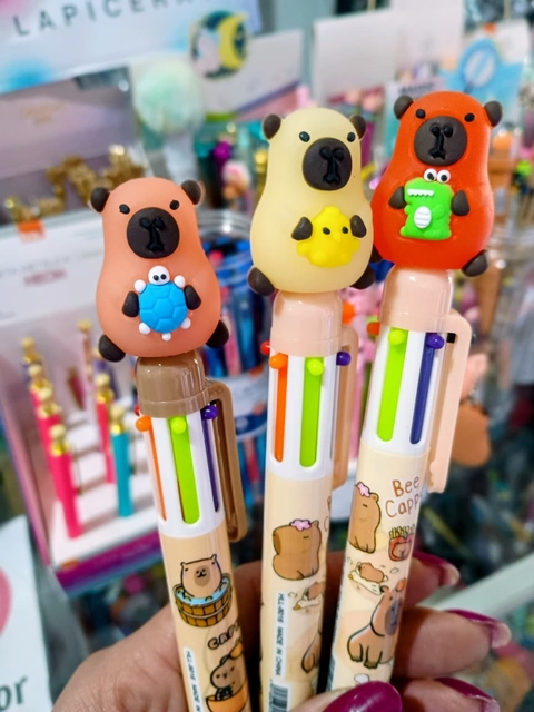 BOLIGRAFO MULTI X 6 CAPIBARA - comprar online