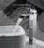 Torneira Alta e Baixa Preta Inox – Estilo Cascata com Dupla Temperatura na internet
