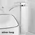 Torneira Alta e Baixa Preta Inox – Estilo Cascata com Dupla Temperatura na internet