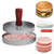 Molde Antiaderente com Alça Premium para Hamburguer Artesanal e Muito Mais - Doug Shark Premium