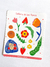 Planilla de stickers "Señora de las flores"