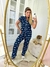 Pijama Serena Marinho com corações