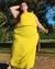 Vestido longo com fenda - comprar online