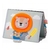 Libro de tela Sensorial con Espejo Actividades Bebé Taf Toys