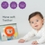 Libro de tela Sensorial con Espejo Actividades Bebé Taf Toys