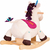 Mecedor Balancin Peluche Unicornio Rodeo Rockers Dilly dally Battat - comprar online