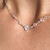 Gargantilha Prata Sintonia Cristal - comprar online
