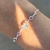 Pulseira Prata Encanto Rosé na internet