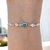 Pulseira Prata Encanto Turmalina - comprar online