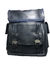 MORRAL NEGRO CON DETALLES AZULES