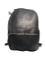 MORRAL DE CUERO COLOR NEGRO