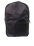 MORRAL DE CUERO NEGRO VINO TINTO