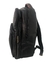 MORRAL DE CUERO COLOR NEGRO CON DETALLES EN ROJO - comprar online