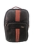 MORRAL DE CUERO COLOR NEGRO CON DETALLES EN ROJO