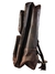 MOCHILA DE PIEL COLOR CAFE CON DETALLES DEGRADADO - comprar online