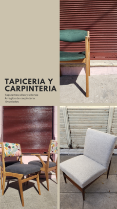Tapizado de sillas y sillones
