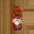Adorno navideño para puerta