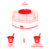 Yogurtera Eléctrica con 6 Frascos Vidrio 180ml Daewoo DYM-650 - GENIUS TOUCH ARGENTINA