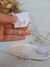 Argollita flor strass dorada - comprar online