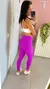LEGGING CANELADA 3D ROSSET FUSCIA TAM U - Feminina Bela Fit 