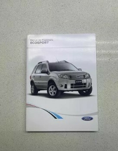 Manual Propietario Ford Ecosport 03/12 Original