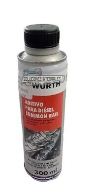Limpia Inyectores Wurth Diesel Common Rail X300ml