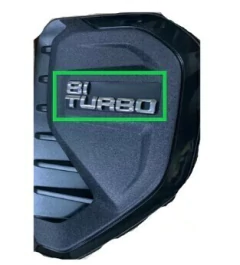 Insignia Guardabarros ¨bi Turbo¨ Ford Ranger 2023/ Original - Autopartes Kajin