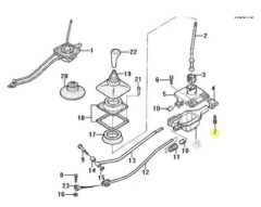 Abrazadera Varilla Transmision Ford Fiesta Escort Original en internet