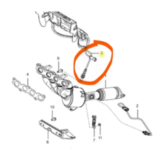 Sonda Lambda Ford Ecosport 2013/2017 1.6 Sigma Original - Autopartes Kajin