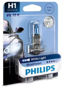 Lampara Philips H1 Blue Vision Luz Blanca 12v 55w - comprar online