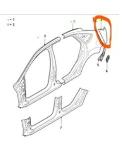 Extension Guardabarros Trasero Derecho Ford Focus 2 5 Puerta