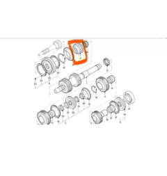 Engranaje 6ta Marcha Ford Ranger 12/16 Original 23 Dientes en internet