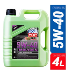 Aceite para motor Liqui Moly sintético 5W-40 para auto/camioneta x 4L - comprar online