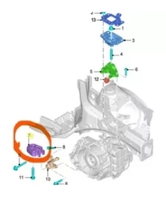 Soporte Caja Ford Mondeo/s-max Ecoboost 2.0 Original en internet