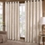 CORTINA JACQUARD 4,00m x 2,65m - MARFIM - comprar online