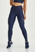 Legging Atletika com Passante Azul Eclipse - Marcela Araujo