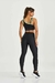 Top Atlanta Com Elastico Personalizado Preto - Marcela Araujo