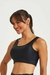 Top Atletika com Tule nas Costas Preto