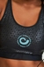 Top Cropped Atletika com Silk Preto na internet