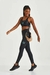 Top Cropped Atletika com Silk Preto - Marcela Araujo
