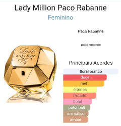 Lady Million EDP 80ml - comprar online