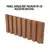 PAINEL RIPADO 20 mm MDF PREMIUM 1,701 M² - Bela Vista By Home