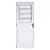 PORTA BASCULANTE 80 X 2,10 ALUMÍNIO BRANCO LADO DIREITO