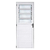 PORTA BASCULANTE 80 X 2,10 ALUMÍNIO BRANCO LADO ESQUERDO