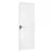 PORTA PALHETA 80 X 2,10 ALUMÍNIO BRANCO LADO ESQUERDO