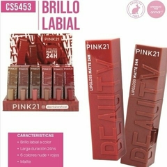 LIP GLOSS MATTE- PINK 21
