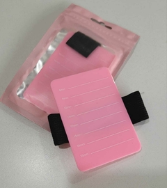 MUÑEQUERA PARA PESTAÑAS ROSA